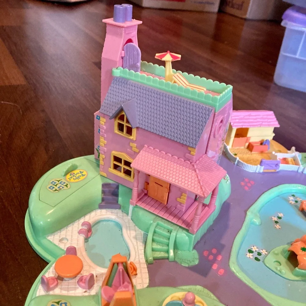 Vintage 1991 | Polly Pocket | Polly Dream World | Playtime Mansion - Picture 5 of 13